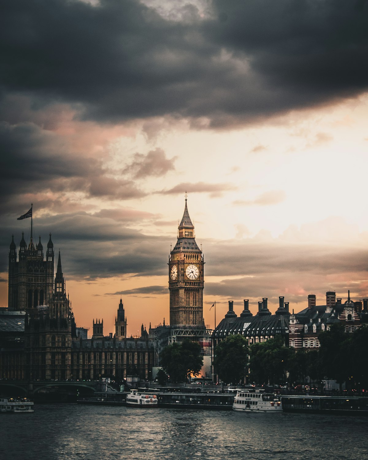 Big Ben e Westminster em Londres