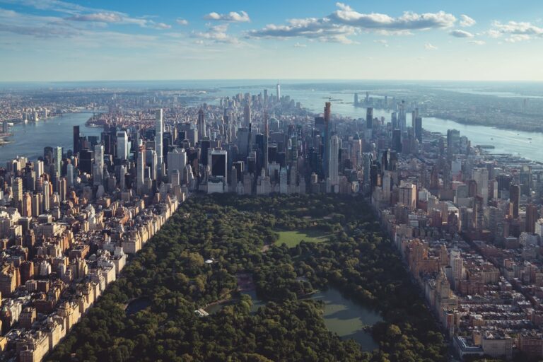 Central Park no outono — perto dos principais museus de Nova York no Upper West Side e Upper East Side